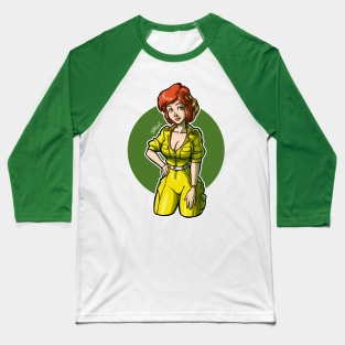 April O'Neil Baseball T-Shirt